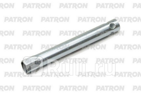Ключ свечной трубчатый с отверстием для воротка, 16 мм, l=160 мм PATRON P-807316016 для Автотовары, PATRON, P-807316016