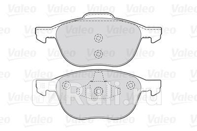 301649 - Колодки тормозные дисковые передние (VALEO) Volvo C30 (2006-2013) для Volvo C30 (2006-2013), VALEO, 301649