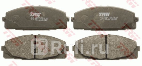 GDB3485 - Колодки тормозные дисковые передние (TRW) Toyota Hiace (2004-2010) для Toyota Hiace (2004-2010), TRW, GDB3485