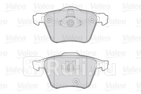 301657 - Колодки тормозные дисковые передние (VALEO) Volvo V40 (2012-2016) для Volvo V40 2 (2012-2016), VALEO, 301657