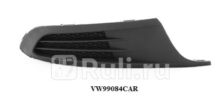 VK43242RB - Решетка переднего бампера правая (CrossOcean) Volkswagen Jetta 6 (2010-2014) для Volkswagen Jetta 6 (2010-2019), CrossOcean, VK43242RB