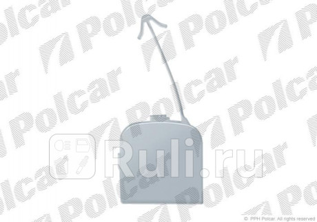 951807-9 - Заглушка буксировочного крюка переднего бампера (Polcar) Volkswagen Golf 6 (2008-2012) для Volkswagen Golf 6 (2008-2012), Polcar, 951807-9
