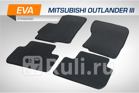 6400101 - Коврики в салон 4 шт. (AutoFlex) Mitsubishi Outlander (2012-2015) для Mitsubishi Outlander 3 (2012-2015), AutoFlex, 6400101