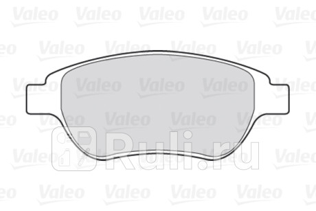 301465 - Колодки тормозные дисковые передние (VALEO) Peugeot Partner 2 (2008-2012) для Peugeot Partner 2 (2008-2012), VALEO, 301465