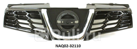 NA11221 - Решетка радиатора (CrossOcean) Nissan Qashqai j10 рестайлинг (2010-2013) для Nissan Qashqai J10 (2010-2013) рестайлинг, CrossOcean, NA11221
