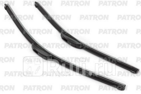 Щетки стеклоочистителя 61см + 51см к-кт плоская hook  только под короткий крюк 9x3 citroen   kia   opel   renault PATRON PWB500-CS  для прочие, PATRON, PWB500-CS