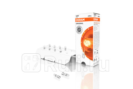 2721 - Лампа W1.2W (1,2W) OSRAM 3300K для Автомобильные лампы, OSRAM, 2721