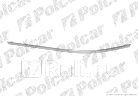 955596-6 - Молдинг заднего бампера правый (Polcar) Volkswagen Passat B6 (2005-2010) для Volkswagen Passat B6 (2005-2010), Polcar, 955596-6