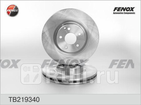 TB219340 - Диск тормозной передний (FENOX) Mercedes C219 (2004-2010) для Mercedes C219 (2004-2010), FENOX, TB219340